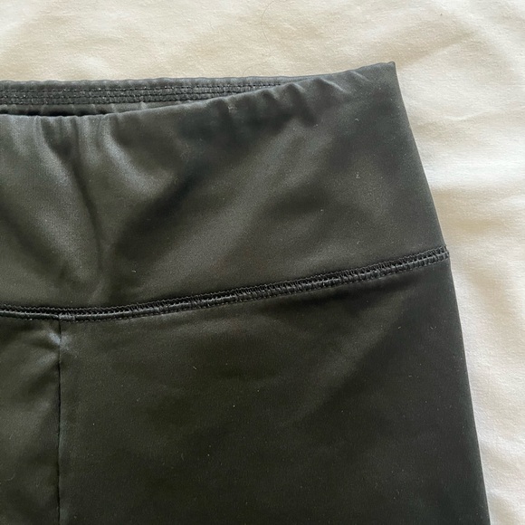 Wild Fable Sleek Black Kids Leggings - Picture 3 of 5